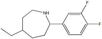 2-(3,4-DIFLUOROPHENYL)-5-ETHYLAZEPANE Structure