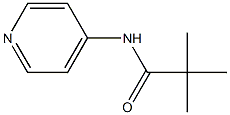 2,2-DMETHYL-N-PYRIDIN-4-YL-PROPIONAMIDE 구조식 이미지