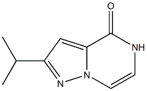 2-ISO-PROPYLPYRAZOLO[1,5-A]PYRAZIN-4(5H)-ONE Structure