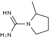 2-METHYLPYRROLIDINE-1-CARBOXIMIDAMIDE 구조식 이미지