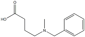 4-(BENZYL-METHYL-AMINO)-BUTYRIC ACID 구조식 이미지