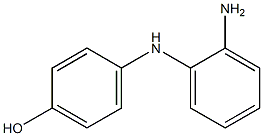 4-[(2-AMINOPHENYL)AMINO]PHENOL 구조식 이미지