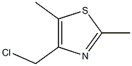 4-CHLOROMETHYL-2,5-DIMETHYL-THIAZOLE Structure