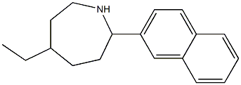 5-ETHYL-2-(2-NAPHTHYL)AZEPANE Structure