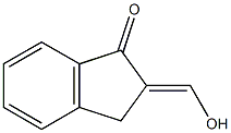 2-(hydroxymethylidene)indan-1-one Structure