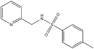 N1-(2-pyridylmethyl)-4-methylbenzene-1-sulfonamide 구조식 이미지