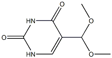 5-(dimethoxymethyl)-1,2,3,4-tetrahydropyrimidine-2,4-dione Structure