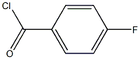 4-fluorobenzene-1-carbonyl chloride Structure