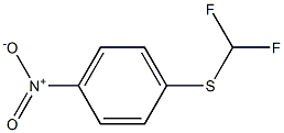 1-[(difluoromethyl)thio]-4-nitrobenzene 구조식 이미지