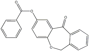 11-oxo-6,11-dihydrodibenzo[b,e]oxepin-2-yl benzenecarboxylate Structure