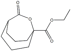 ethyl 10-oxo-9-oxabicyclo[3.3.2]decane-1-carboxylate Structure