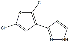 3-(2,5-dichloro-3-thienyl)-1H-pyrazole Structure