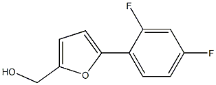 [5-(2,4-difluorophenyl)-2-furyl]methanol 구조식 이미지