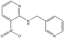 N2-(3-pyridylmethyl)-3-nitropyridin-2-amine Structure