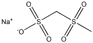 Sodium methylsulphonylmethylsulphonate Structure