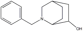 2-benzyl-2-azabicyclo[2.2.2]octan-6-ol 구조식 이미지