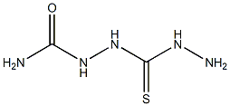 2-(hydrazinocarbothioyl)hydrazine-1-carboxamide 구조식 이미지