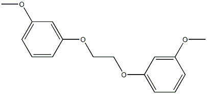 1-methoxy-3-[2-(3-methoxyphenoxy)ethoxy]benzene 구조식 이미지