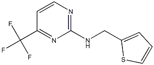 N2-(2-thienylmethyl)-4-(trifluoromethyl)pyrimidin-2-amine Structure