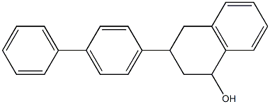 3-[1,1'-biphenyl]-4-yl-1,2,3,4-tetrahydro-1-naphthalenol Structure