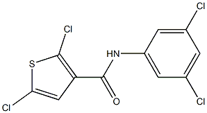 N3-(3,5-dichlorophenyl)-2,5-dichlorothiophene-3-carboxamide Structure