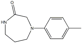 4-(4-methylphenyl)-1,4-diazepan-2-one Structure