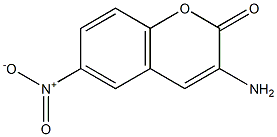 3-amino-6-nitro-2H-chromen-2-one Structure