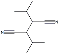 2,3-diisopropylsuccinonitrile Structure