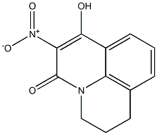 7-hydroxy-6-nitro-2,3-dihydro-1H,5H-pyrido[3,2,1-ij]quinolin-5-one Structure