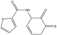 N-(2-oxotetrahydro-3-thiophenyl)-2-thiophenecarboxamide Structure