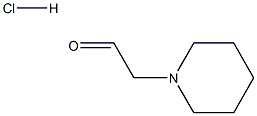 2-piperidinoacetaldehyde hydrochloride Structure