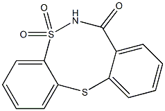 6,7-dihydro-5H-5lambda~6~-dibenzo[d,g][1,6,2]dithiazocine-5,5,7-trione Structure