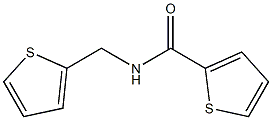 N2-(2-thienylmethyl)thiophene-2-carboxamide 구조식 이미지