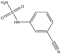 N-(3-cyanophenyl)sulfamide 구조식 이미지