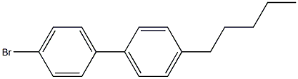 4-bromo-4'-pentyl-1,1'-biphenyl Structure