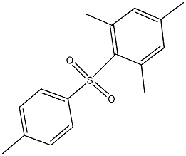 mesityl (4-methylphenyl) sulfone 구조식 이미지