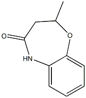 2-methyl-2,3,4,5-tetrahydro-1,5-benzoxazepin-4-one 구조식 이미지