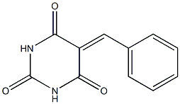 5-benzylidenehexahydropyrimidine-2,4,6-trione Structure