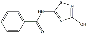 N-(3-hydroxy-1,2,4-thiadiazol-5-yl)benzenecarboxamide Structure