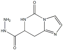 5-oxo-5,6,7,8-tetrahydroimidazo[1,2-c]pyrimidine-7-carbohydrazide 구조식 이미지