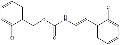 2-chlorobenzyl N-[(E)-2-(2-chlorophenyl)ethenyl]carbamate 구조식 이미지