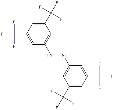 1,2-di[3,5-di(trifluoromethyl)phenyl]hydrazine 구조식 이미지