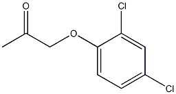 1-(2,4-dichlorophenoxy)acetone 구조식 이미지