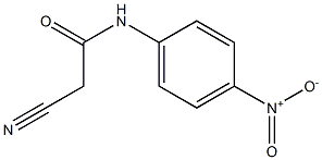 N1-(4-nitrophenyl)-2-cyanoacetamide 구조식 이미지