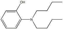 2-(Di-n-butylamino)phenol 구조식 이미지