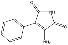 3-amino-4-phenyl-2,5-dihydro-1H-pyrrole-2,5-dione Structure