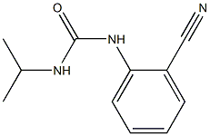 N-(2-cyanophenyl)-N'-isopropylurea 구조식 이미지