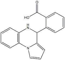 2-(4,5-dihydropyrrolo[1,2-a]quinoxalin-4-yl)benzoic acid 구조식 이미지