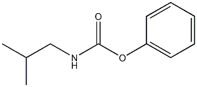 phenyl N-isobutylcarbamate 구조식 이미지