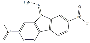 2,7-dinitro-9H-fluoren-9-one hydrazone Structure